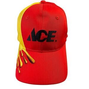 ACE Hardwear Store NWOT Hat. Embroidered. Unique.‎ Paint splash. Rare find. Cool